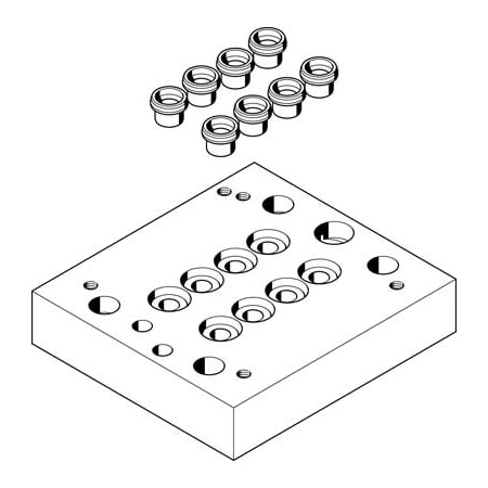 Festo Multi-Pin Plug CPV18-VI-P4-1/4 CPV18-VI-P4-1/4